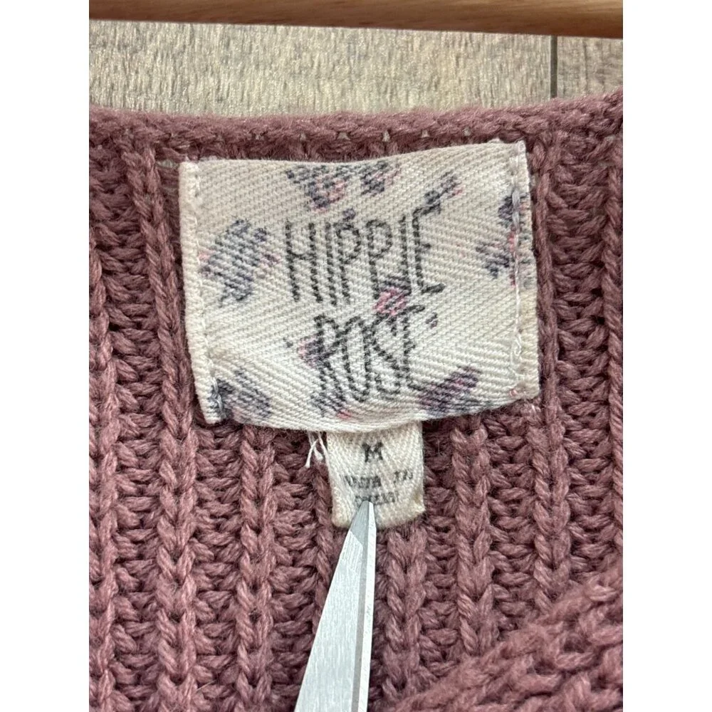 Hippie Rose Women's Twist Knit Sweater Small - Picture 2 of 7